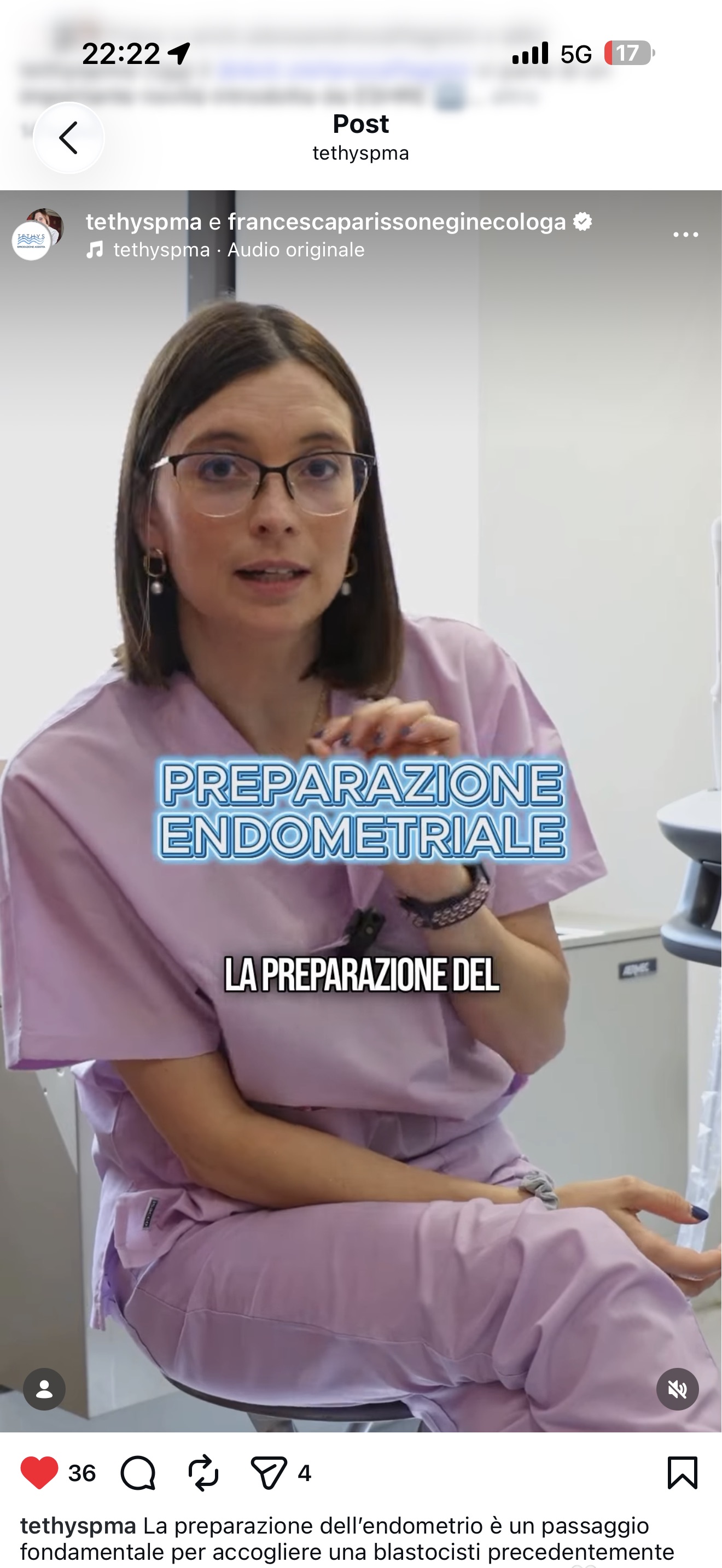 Screenshot di un video realizzato per Tethys PMA